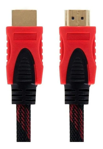 Netmak HDMI Cable Male to Male 1.5 Meters V1.4 NM-C47R Red 1