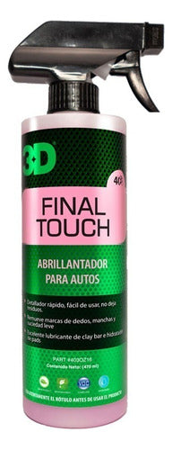 3D Quick Detailer Clay Bar Final Touch 470ml 0