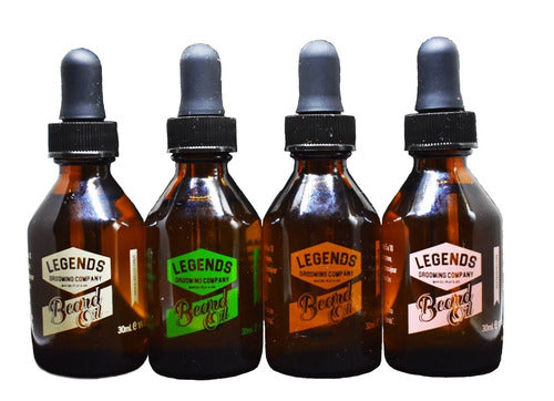 Legends Kit Para Barba /Bigote Pomada Para Peinar - Aceite Legends 4