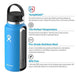 Hydro Flask Wide Mouth 32 oz Thermos Bottle - Black 1