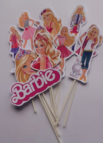 Toppers Decorativos Barbie 1