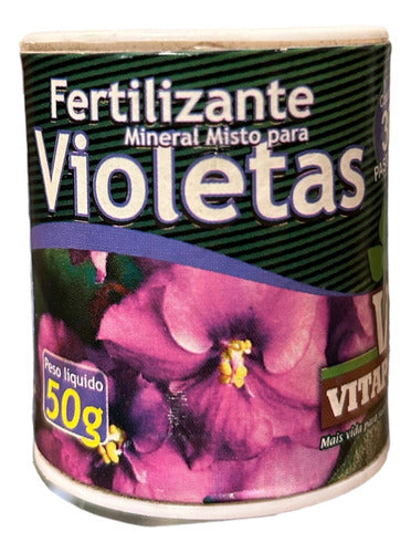 Vitaplan Fertilizante Violetas - 30 Pastillas - Envíos 0