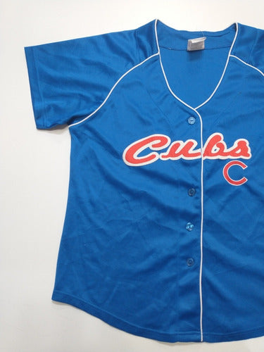 Casaca Chicago Cubs Mlb Azul Talle L Mujer  Sku U17 3