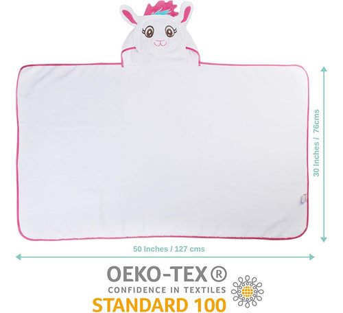 Little Tinkers World Premium Hooded Towel for Kids | Llama Design | U 3