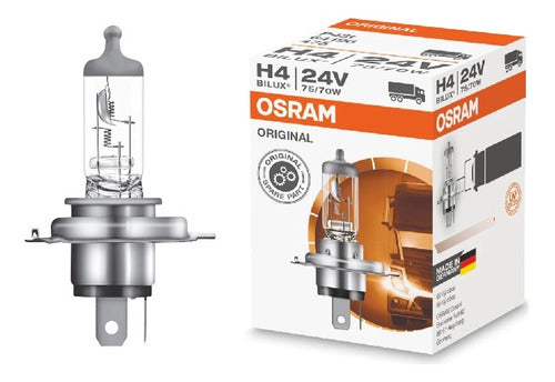 Lampara Halógena Alta Y Baja De Camión H4 24v 75w P43t Osram 0