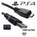 Cable Usb Reforzado Con Filtro Ficha Micro Usb V8 Ideal Ps4 3