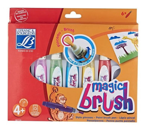 Lefranc Bourgeois Magic Brush Tempera Set of 6 0