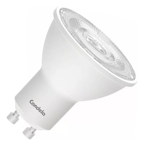 Candela Lampara Dicroica Led Gu10 7w Luz Fria/Calida X 10 Unidades 3