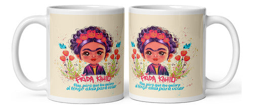 Frida Kahlo Plantillas Tazas Sublimación 3