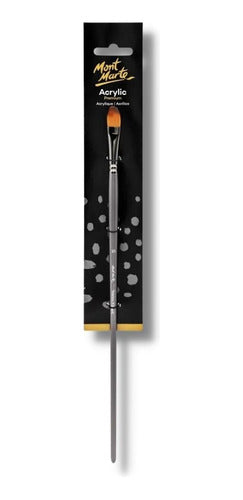 Mont Marte Professional Acrylic Brush Cat Tongue No. 10 0