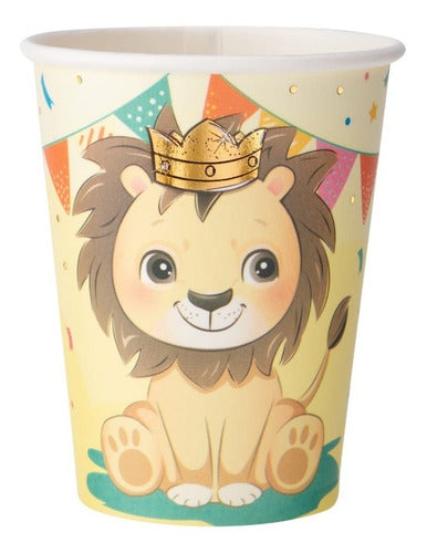 Safari Animals Polypaper Cup for Events 240cc Pack of 10 7