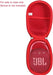 Adada Travel Hard Case for JBL Clip 4 Mini Speaker - Red 1