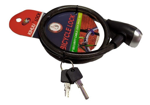 Explorer Pro Shop Bicycle Lock and Cable 0