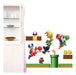 Stiker Mario Bros, Decoración Dormitorio Bebe Niños 0