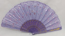 Vintage Dance Sequin Fabric Fan for Weddings Souvenir 10