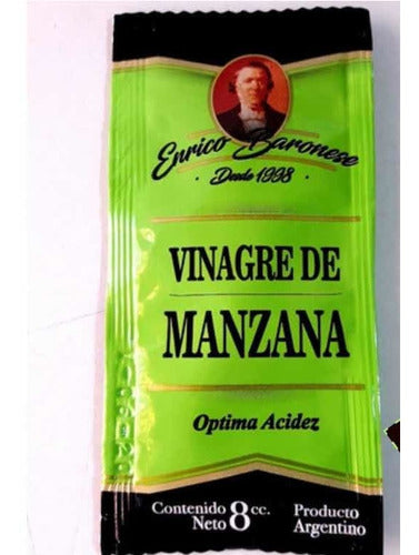 Vinagre De Manzana X 200 Unidades  8cc Sobres Individuales 0