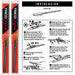 Front Wiper Blades Kit Toyota Yaris 2008 to 2013 1