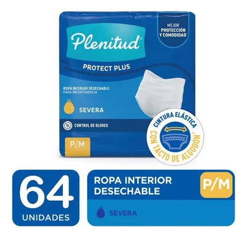 Plenitud Protect Plus Underwear X 64 Units (Pack of 4) 0