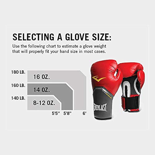 Everlast Pro Style Elite Training Glove, Black, 16 Oz 4