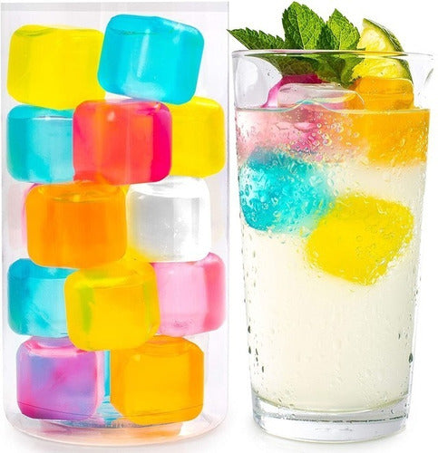 Master Sale Reusable Cooling Ice Cubes Pack of 20 Units 0