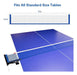 SANUNG C-X2 Table Tennis Net for Any Standard Table - Professional Cotton Ping Pong Net with 2 Chains 4