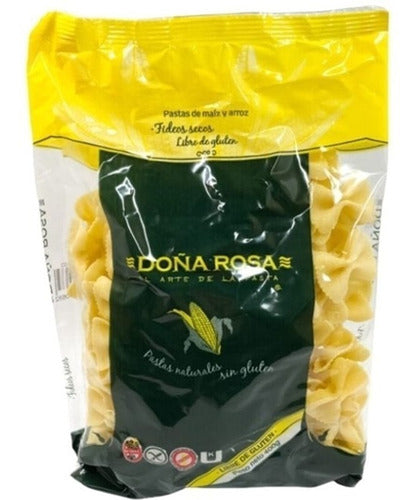 Gluten-Free Classic Bow Tie Pasta Doña Rosa 400g Pack of 3 1