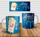 Imprimi Kits Plantillas Tazas Signos Zodiaco Cute Sublimar Sublimación 0