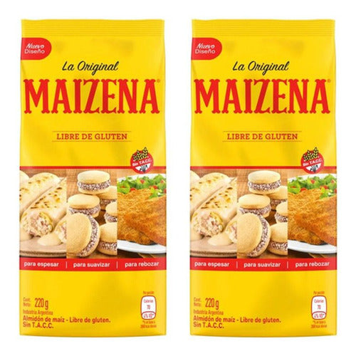 Almidón De Maiz Original Maizena Bolsa 220 Gr Pack X2u 0