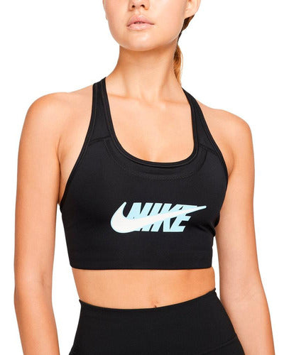 Nike Women W Nk Df Swsh Icnclsh Gx Bra 2