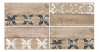 San Lorenzo Porcelanato Piso Pared Salvia Deco Rt 28x58 1ra 1