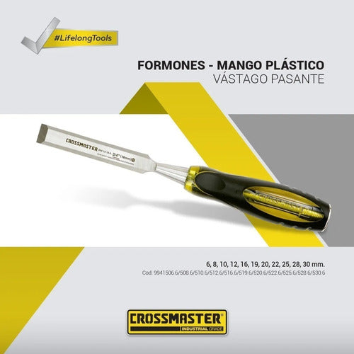 Formon Mango Plástico 6mm Crossmaster 9941506.6 1