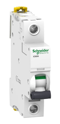 Schneider Electric iC60N 1x10A 6kA C-Curve Circuit Breaker 0