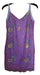 Mamba Lilac Embroidered Dress Size M 0