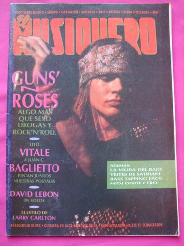 El Musiquero N° 63 Gun´s Roses, Baglieto, David Lebon 0