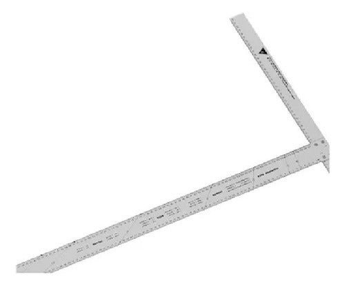 Kapro Aluminum T-Square Rule for Gypsum, Carpentry, Glass 90cm 1