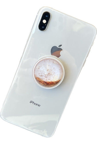 Universal Water and Glitter Cell Phone Ring Holder 3