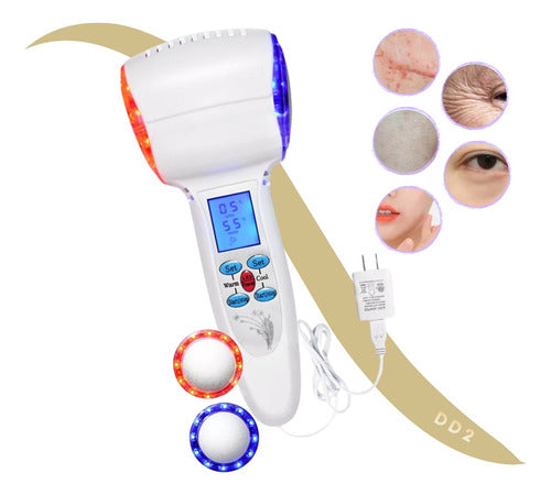 DD2 Cold and Hot Therapy Hammer Lifting Facial Massager 5-55°C 0