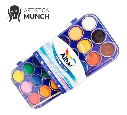 Alba Watercolor Set - 21 Colors 0