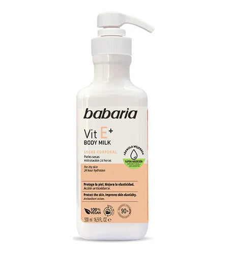 Leche Corporal Para Piel Seca Babaria X500ml 0