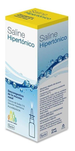 Spefar S.A. Saline Hipertónico 25 Ml Gotas Nasales 0