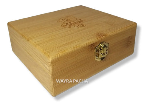 Premium Bamboo Wood Box for Storage - Blunt King 1