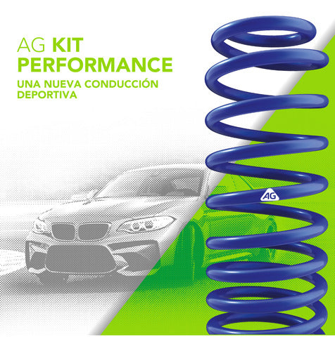 AG Pro Spiral Springs for Chevrolet Corsa 2 1.8 GL/GLS/CD 00/09 Front 1