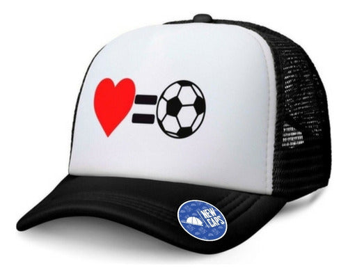 Newcaps Trucker Cap Love for Football Argentine Soccer #futbol Nc 0