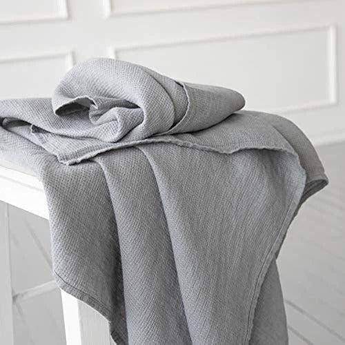 LinenMe 0717902 Waffle Linen Bath Towel, 30" x 51" 1