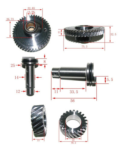 Arbol De Levas P/ Honda Cg 2000 Fan / Nxr Bros  W Std 1