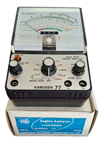 Multimetro Analogico Para Motores Kamoden 77 Origen Japones 2