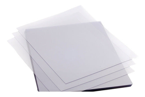 Clear A4 Binding Covers Pack of 50 for Spiral Binding 0