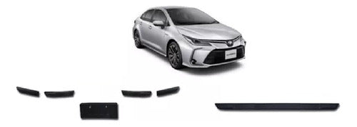 Toyota Corolla 2022 Hibrido Gomas Protector Paragolpes Kenny 0