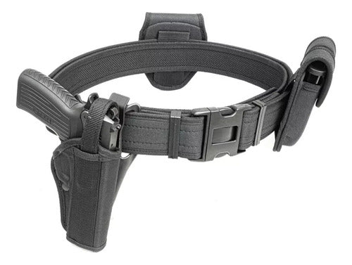 Rescue Regulatory Belt Kit with Holster, Handcuff Holder, and Double Magazine Carrier 7