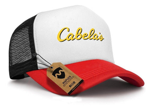 Cabela's Fishing Hunting Camping Cap - Mapuer T-Shirts 24